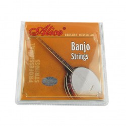 Musiclily Alice Coated Copper Wound 4-String Banjo Strings Set