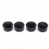 Musiclily Metric Size Plastic Speed Control Knobs for LP Style, Black with gold number