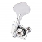 Musiclily Individual Bass Open gear Tuner Tuning Key Machine Head Right Hand,Chrome