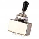 Musiclily Metric 3-Position Sealed Box Toggle Switch Black Tip