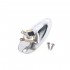 Musiclily Jack plate ferrule for Strat Style guitar, Chrome