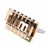 Musiclily 6-Strings ST Style Tremolos Guitar Bridge,Gold