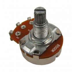 Musiclily metric Full Size 18MM split shaft B500K Potentiometers 