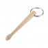 Musiclily Mini Drumstick Key Rings,Wooden Color
