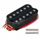 Musiclily Basic 52mm Ceramic Humbucker Double Coil Bridge Pickup for Electric Guitar, Black