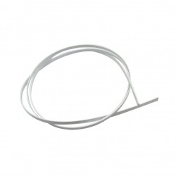 Musiclily 1650mm Plastic Binding Purfling Strip for Acoustic Classical Guitar, White 