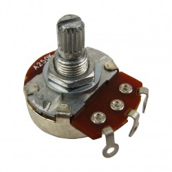 Musiclily metric Full Size 15MM split shaft A250K Potentiometers 