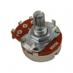 Musiclily metric Full Size 15MM split shaft B500K Potentiometers 
