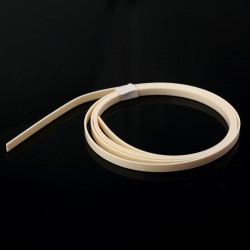 Musiclily 1650mm Plastic Binding Purfling Strip for Acoustic Classical Guitar, Ivory 