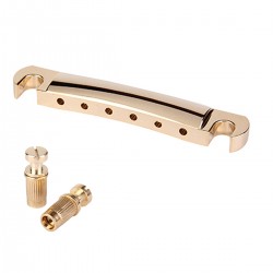 Musiclily Tune-o-Matic Tailpiece for LP Style Guitar,Chrome