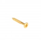 Musiclily Humbucker Pickup Frame Ring Mounting Screws for Guitar Bass, Gold