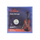 Musiclily Alice Nickel Silver Wound Viola Strings 4/4 Size Set
