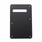 Musiclily Strat Backplate for Fender US/Mexico Made Standard Stratocaster Modern Style, 1ply Matte Black