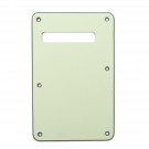 Musiclily Strat Backplate for Fender US/Mexico Made Standard Stratocaster Modern Style, 3ply Mint Green