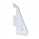 Musiclily Guitar Pickguard for GIBSON LES PAUL Modern Style, 4ply Pearl White