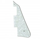 Musiclily Guitar Pickguard for GIBSON LES PAUL Modern Style, 4ply Pearl Mint