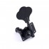 Musiclily 2 Per Side Set of Bass Open Gear Tuner Tuning Key Machine Head, Black