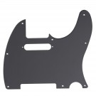 Musiclily Tele Pickguard for US/Mexico Made Fender Standard Telecaster Modern Style, 1ply Matte Black