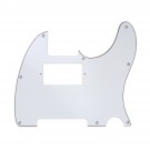 Musiclily Humbucking Pickguard for USA/Mexico Standard Telecaster HH, White 3ply