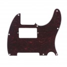Musiclily 8 Holes Humbucking Tele Electric Guitar Pickguard Scratch Plate Pick Guards for Fender USA/Mexico Standard Telecaster Humbucker HH,  4Ply Red Tortoise 