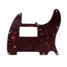 Musiclily Humbucking Pickguard for USA/Mexico Standard Telecaster HH, Dark Tortoise 4ply