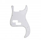 Musiclily P Bass pickguard for Precision Bass, 3ply White