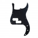Musiclily P Bass pickguard for Precision Bass, 3ply Black