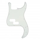 Musiclily P Bass pickguard for Precision Bass, 3ply Aged white