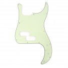 Musiclily P Bass pickguard for Precision Bass, 3ply Mint Green