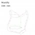 Musiclily Bass pickguard for US/Mexico Made Standard Jazz Bass, White 1ply