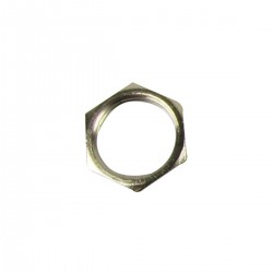 Musiclily Metric Metal Hex Nut for Metric Toggle Switch, Chrome