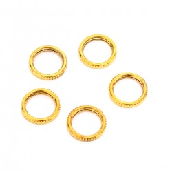 Musiclily Metric Metal Rounded Nut for Metric Toggle Switch, Gold