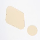 Musiclily Pickguard Backplate and Switch Cover Set for Gibson Les Paul,Cream 1ply