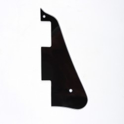 Musiclily Guitar Pickguard for Epiphone Les Paul Modern Style,Black 3ply