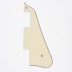 Musiclily Guitar Pickguard for Epiphone Les Paul Modern Style,Cream 3ply