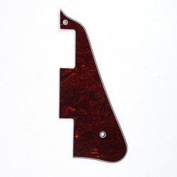 Musiclily Guitar Pickguard for Epiphone Les Paul Modern Style,Red Tortoise 4ply