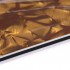 Musiclily Pickguard Vintage Style Backplate for USA/Mexico Fender Stratocaster, Pearl Bronze 4ply