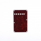 Musiclily Pickguard Vintage Style Backplate for USA/Mexico Fender Stratocaster, Red Tortoise 4ply