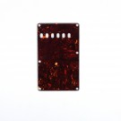 Musiclily Pickguard Vintage Style Backplate for USA/Mexico Fender Stratocaster, Tortoise Shell 4ply