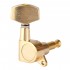 Musiclily Guitar Sealed Tuner Tuning Key Machine Head Right Hand, Big Button Gold