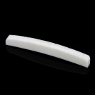 Muislcily Slotted Curved Electric Guitar Bone Nut, 43*3.2*5/5.65/4.6MM
