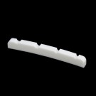 Muislcily Slotted Curved Bass Guitar Bone Nut, 42*3.2*4.6/4.8/4.6MM