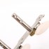 Musiclily 3 Per Side Short Acoustic Guitar Machine Head Set, Nickel