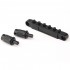 Muscilily 12-Strings Tuneomatic Bridge for LP Style Guitar,Black