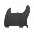 Musiclily 5 holes guitar pickguard for Tele Esquire,1ply glossy black