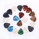 Musiclily 1.5MM Extra Heavy Gauge Pearl Guitar Bass Picks, Random Color