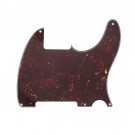 Musiclily 5 holes guitar pickguard for Tele Esquire, 4ply Tortoise Shell