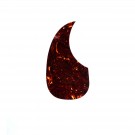 Musiclily Left Handed Self Adhesive Teardrop Acoustic Guitar Pickguard for Martin D28 Style guitar,  Tortoise Shell