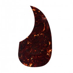 Musiclily Self Adhesive Teardrop Acoustic Guitar Pickguard for Martin D28 Style guitar,Tortoise Shell