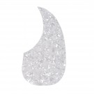 Musiclily Self Adhesive Teardrop Acoustic Guitar Pickguard for Martin D28 Style guitar,White Pearl